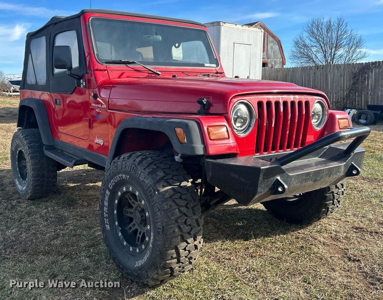 image for item NB9296 1997 Jeep Wrangler Sport  SUV