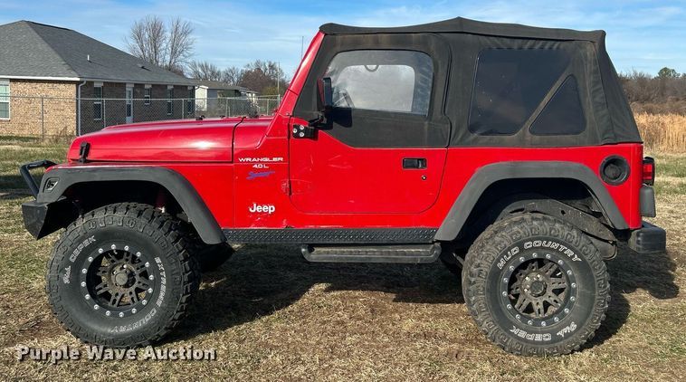 image for item NB9296 1997 Jeep Wrangler Sport  SUV