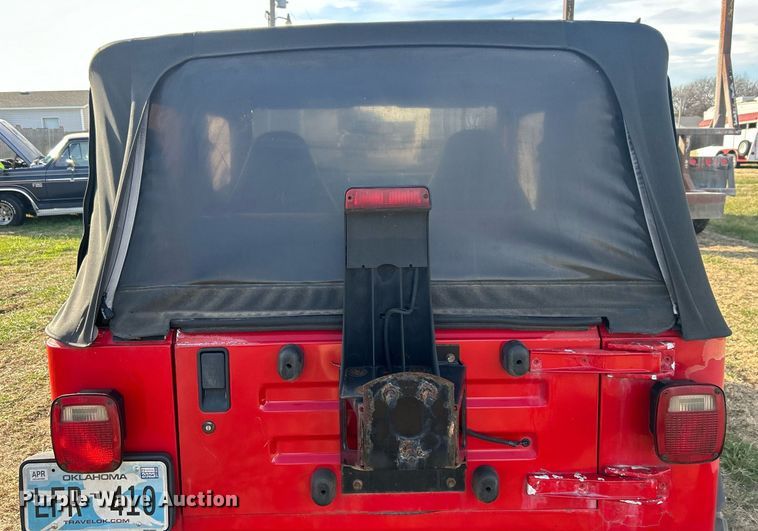 image for item NB9296 1997 Jeep Wrangler Sport  SUV