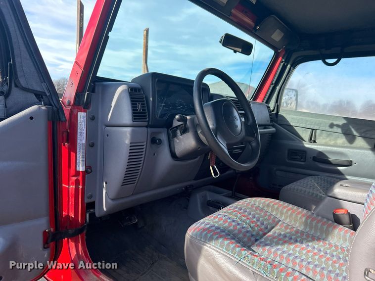 image for item NB9296 1997 Jeep Wrangler Sport  SUV