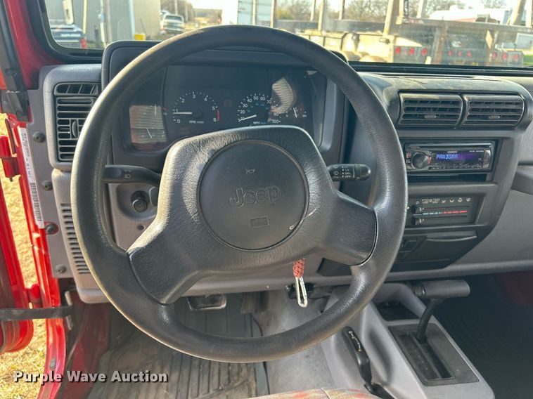 image for item NB9296 1997 Jeep Wrangler Sport  SUV