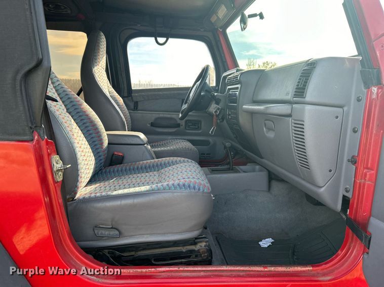 image for item NB9296 1997 Jeep Wrangler Sport  SUV