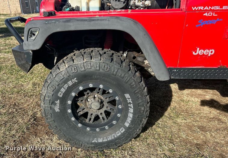 image for item NB9296 1997 Jeep Wrangler Sport  SUV