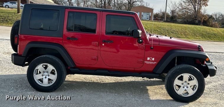 image for item NE9645 2008 Jeep Wrangler Unlimited  SUV