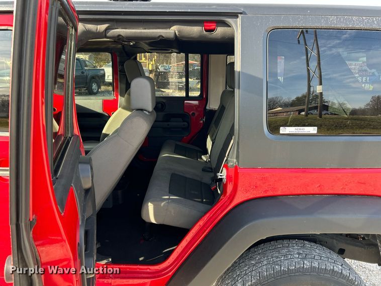 image for item NE9645 2008 Jeep Wrangler Unlimited  SUV