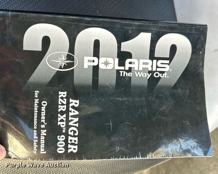 image for item NE9660 2012 Polaris RZR XP  utility vehicle