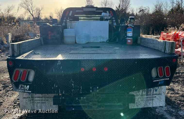 image for item NE9667 2011 Dodge Ram 5500HD  flatbed truck