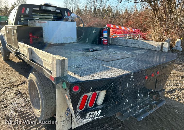 image for item NE9667 2011 Dodge Ram 5500HD  flatbed truck