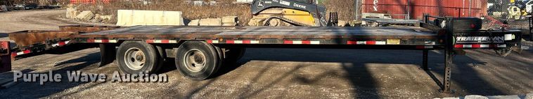 image for item NE9668 2016 Trailerman HHT8225F24  equipment trailer