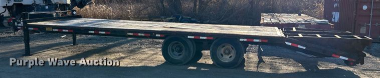 image for item NE9668 2016 Trailerman HHT8225F24  equipment trailer