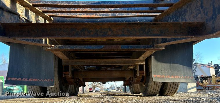 image for item NE9668 2016 Trailerman HHT8225F24  equipment trailer