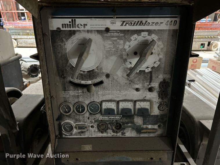 image for item NE9672 Miller Trailblazer 44D  welder/generator