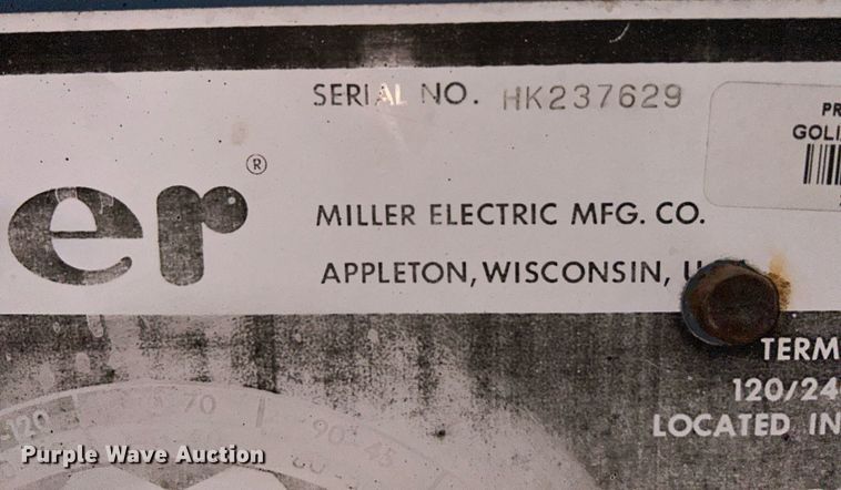 image for item NE9672 Miller Trailblazer 44D  welder/generator
