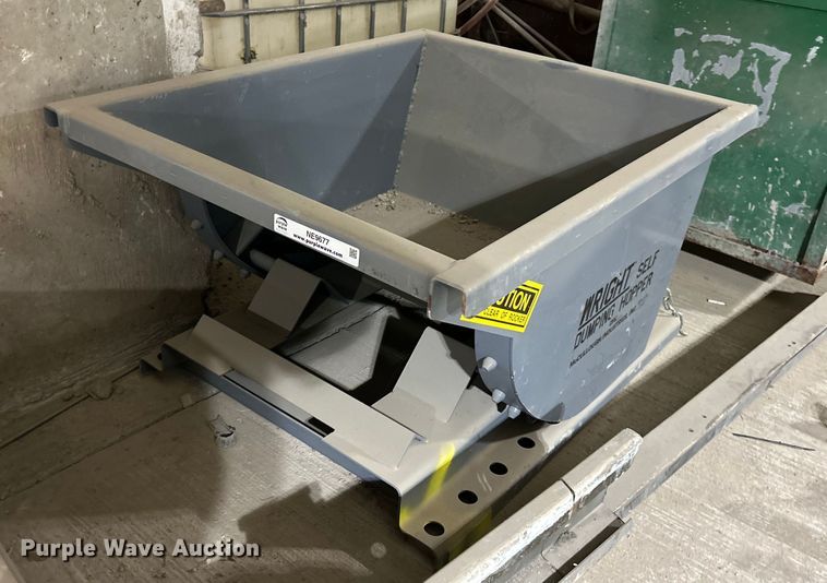 image for item NE9677 Wright 2577-GRY  dump hopper