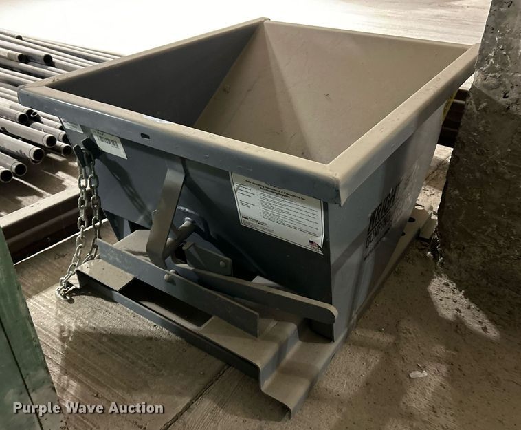 image for item NE9677 Wright 2577-GRY  dump hopper