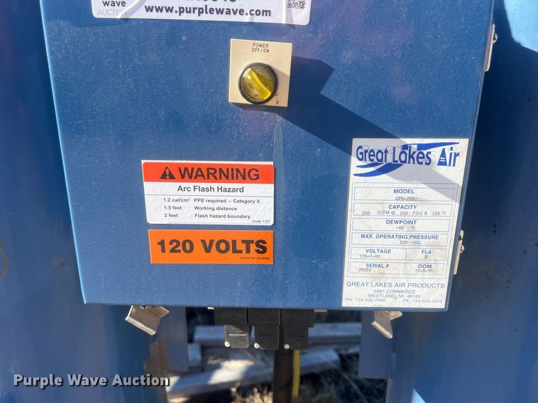 image for item NN9343 Great Lakes Air GPS-250  air dryer