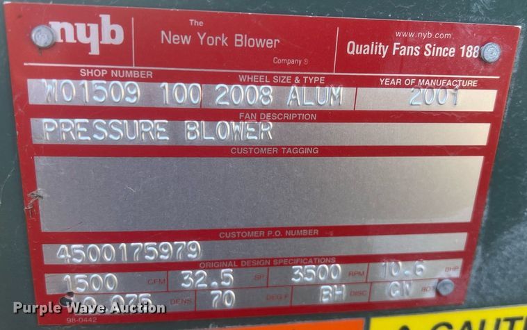 image for item NN9345 (2) blowers