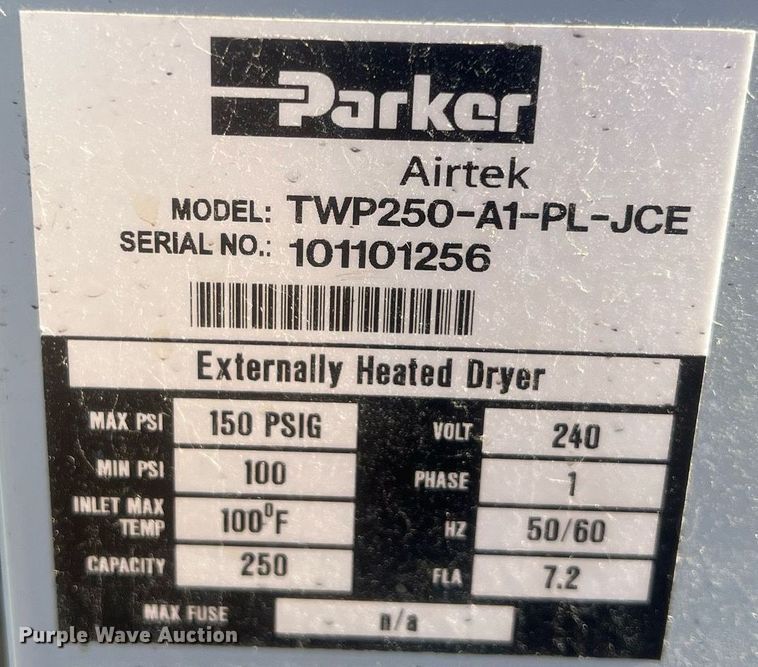 image for item NN9347 Parker Airtek   air dryer