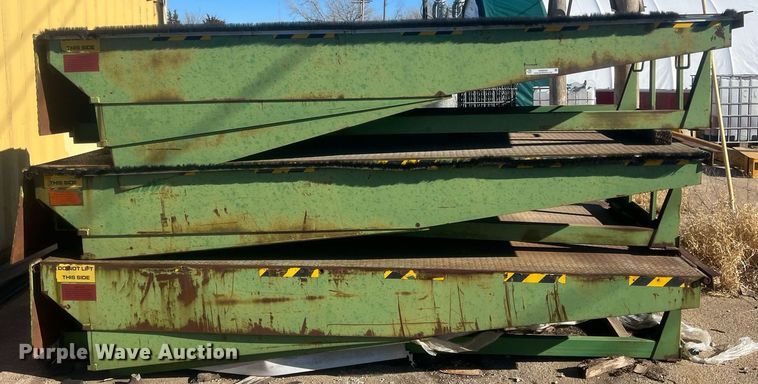 image for item NN9349 (3) loading dock levelers