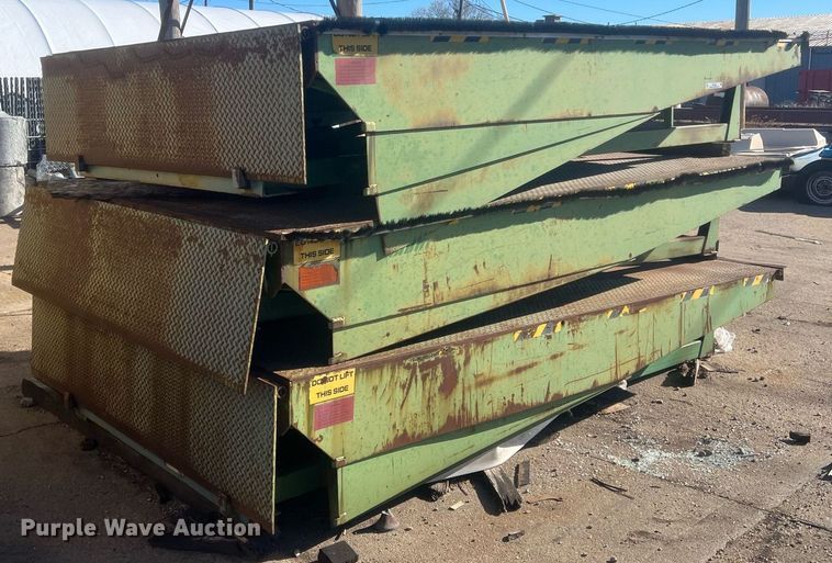 image for item NN9349 (3) loading dock levelers