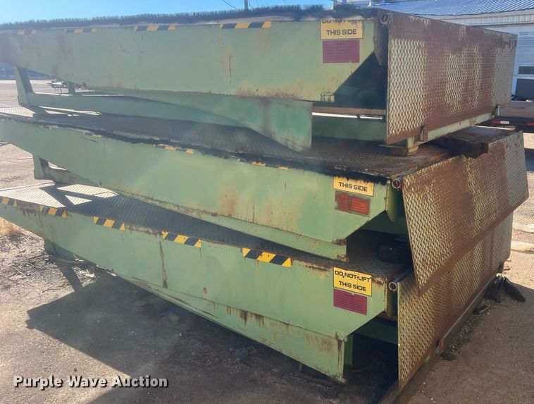 image for item NN9349 (3) loading dock levelers