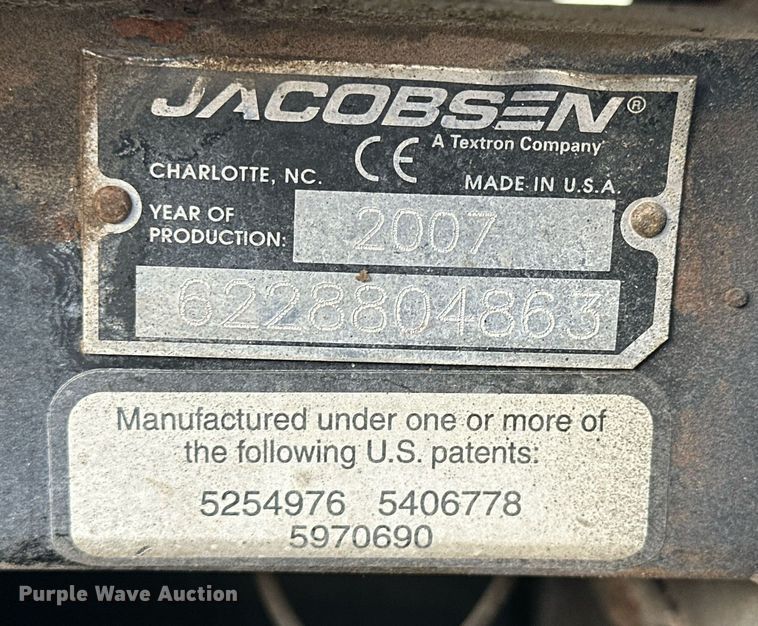 image for item NS9144 2007 Jacobsen Greens King IV Plus  reel mower
