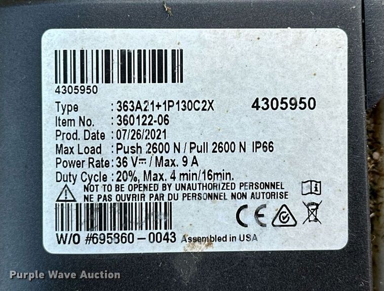 image for item NS9145 Jacobsen Eclipse 322  reel mower