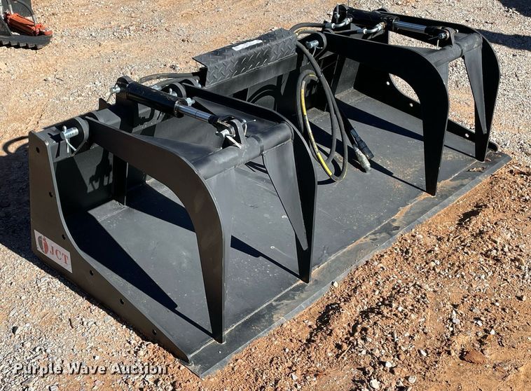 image for item NZ9018 JCT  skid steer grapple bucket