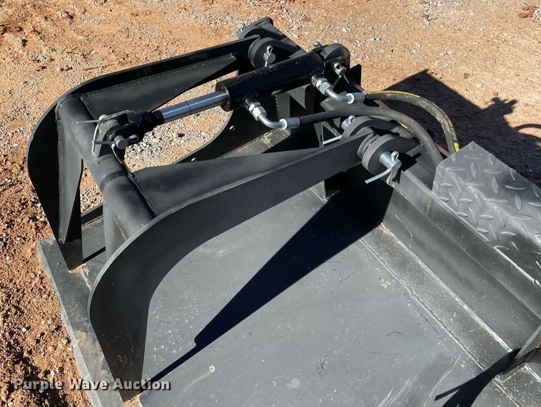 image for item NZ9018 JCT  skid steer grapple bucket
