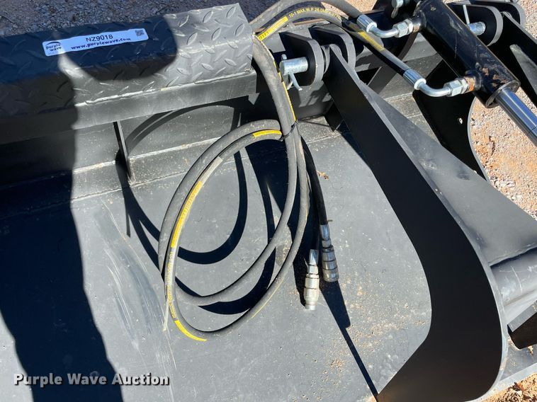 image for item NZ9018 JCT  skid steer grapple bucket