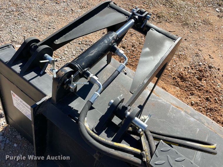 image for item NZ9018 JCT  skid steer grapple bucket