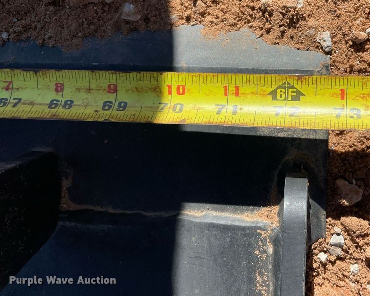 image for item NZ9018 JCT  skid steer grapple bucket