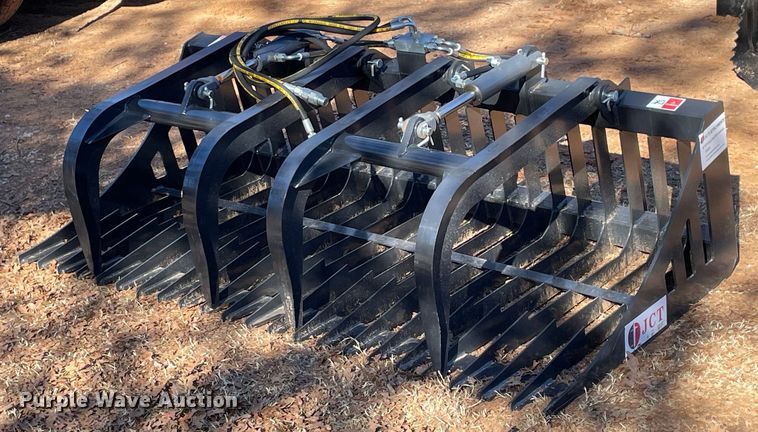 image for item NZ9020 JCT  skid steer grapple bucket