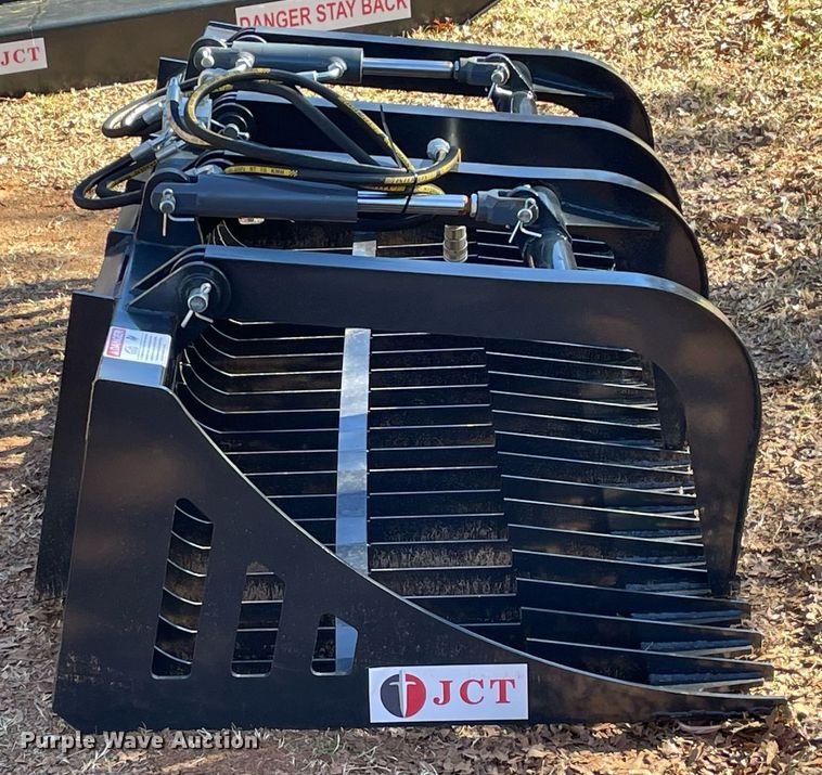 image for item NZ9020 JCT  skid steer grapple bucket