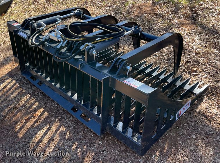 image for item NZ9020 JCT  skid steer grapple bucket