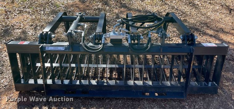 image for item NZ9020 JCT  skid steer grapple bucket