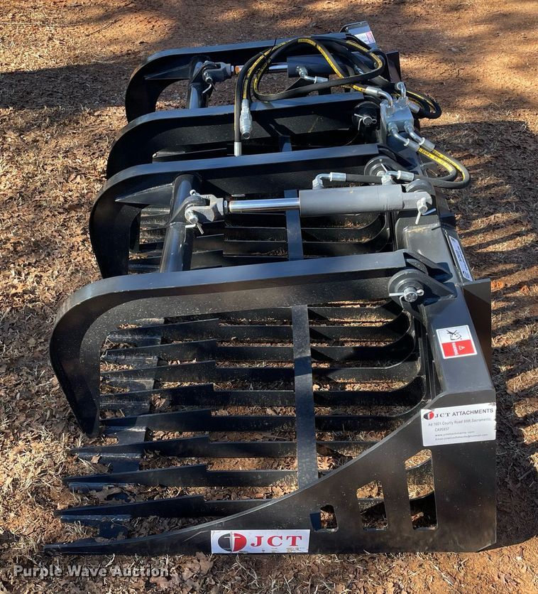 image for item NZ9020 JCT  skid steer grapple bucket