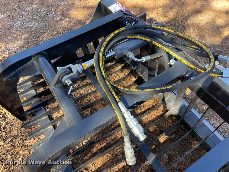 image for item NZ9020 JCT  skid steer grapple bucket