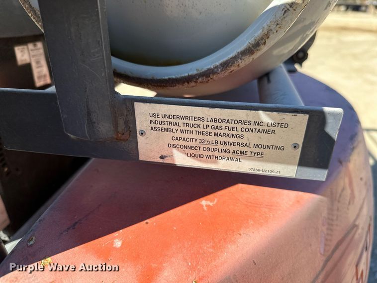 image for item OD9779 2005 Toyota 7FGCU20  forklift