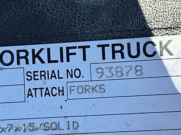 image for item OD9779 2005 Toyota 7FGCU20  forklift