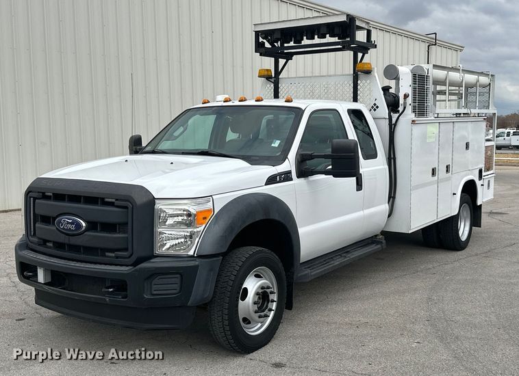 image for item OD9811 2013 Ford F450 Super Duty SuperCab utility / service truck