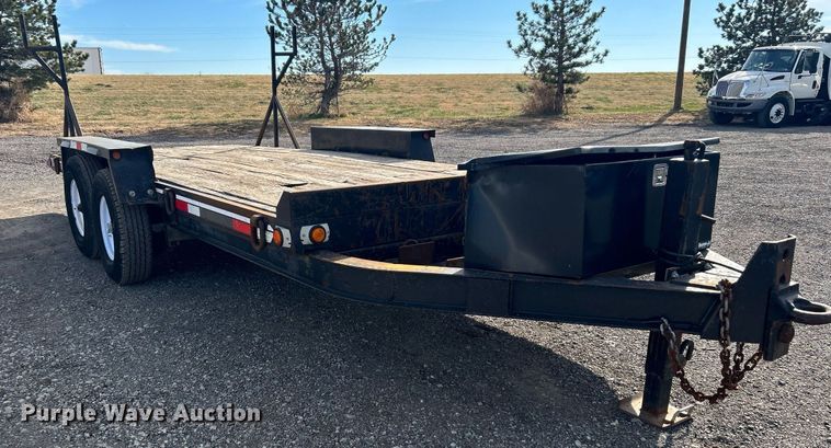 image for item OM9207 2012 Interstate Trailers  tilt deck equipment trailer