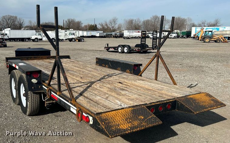 image for item OM9207 2012 Interstate Trailers  tilt deck equipment trailer