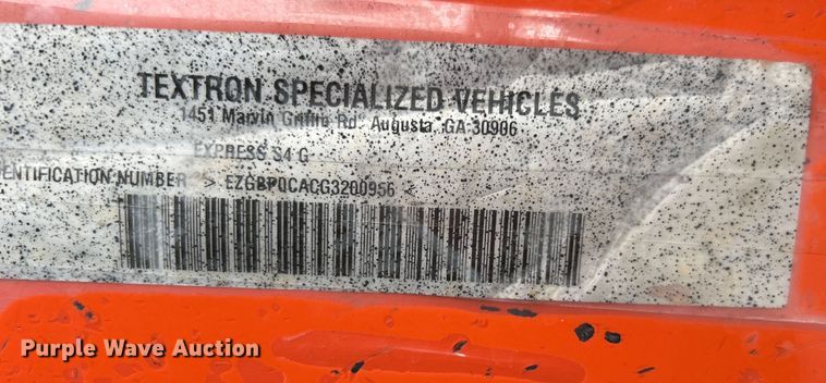 image for item OM9241 EZ GO Express S4  golf cart