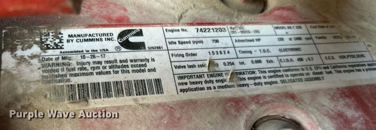 image for item OM9242 2018 Freightliner M2  shuttle bus