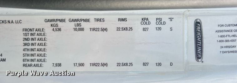 image for item OM9242 2018 Freightliner M2  shuttle bus