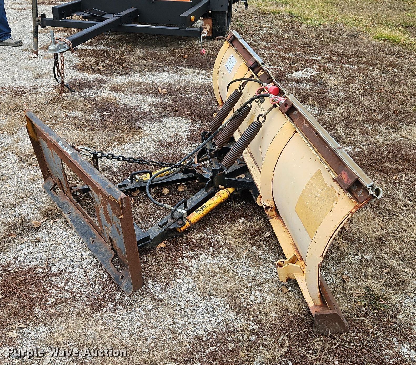 Meyer ST7.5 Skid steer snow plow in Paola, KS Item DN7176 for sale