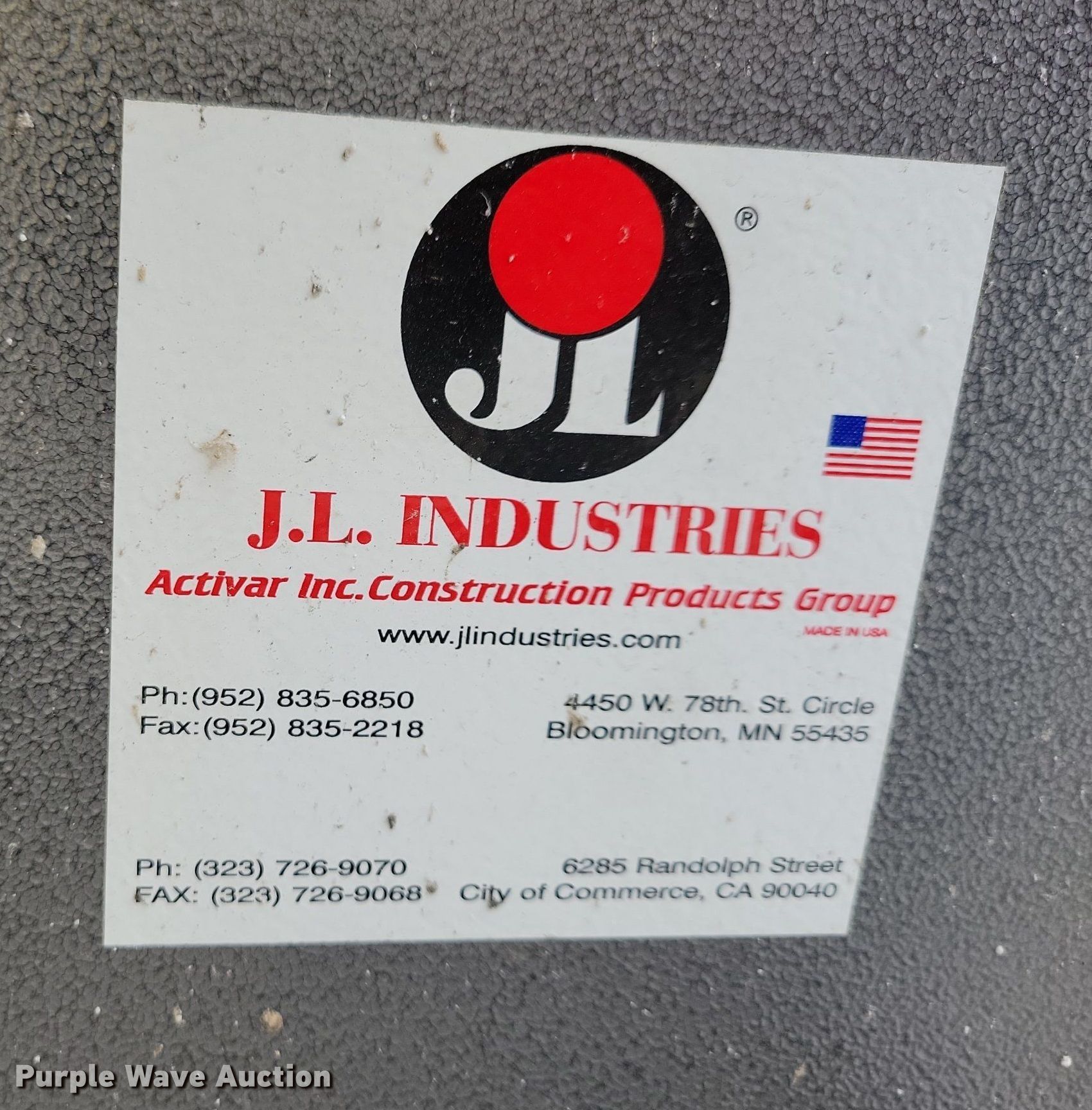 (3) J.L. Industries roof access hatches in Des Moines, IA Item LO9912