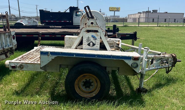 image for item DN3086 Morgan LH-28  reel trailer