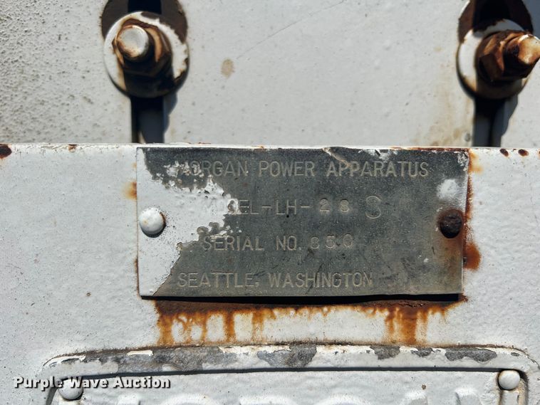 image for item DN3086 Morgan LH-28  reel trailer